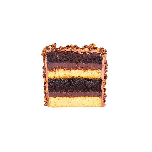 Coffee Rum Raisin Square Cake