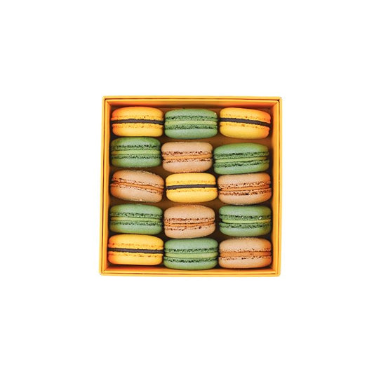 Square Box Macaron of 15