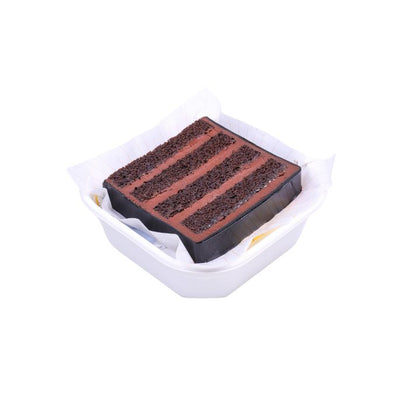 Dark Chocolate Square Cake