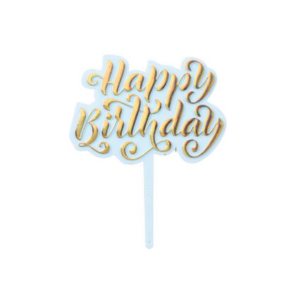 Acrylic Cake Topper