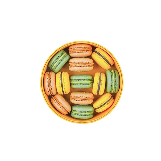 Round Box of Macaron (12)